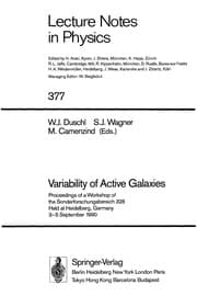Tapa de Variability of active galaxies