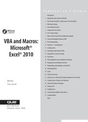 Tapa de VBA and macros