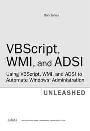 Tapa de VBScript, WMI and ADSI unleashed