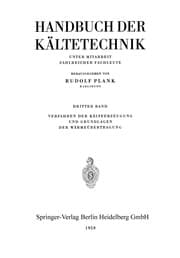 Tapa de Verfahren der Kälteerzeugung und Grundlagen der Wärmeübertragung