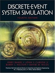 Tapa de Discrete-event system simulation