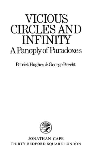 Tapa de Vicious circles and infinity