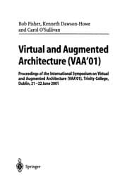 Tapa de Virtual and augmented architecture (VAA'01)