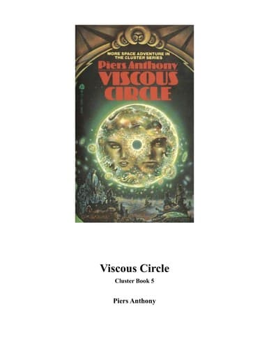 Tapa de Viscous Circle (Cluster, Bk. 5)