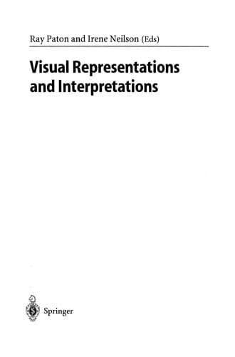 Tapa de Visual Representations and Interpretations
