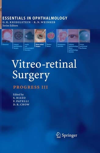 Tapa de Vitreo-retinal Surgery