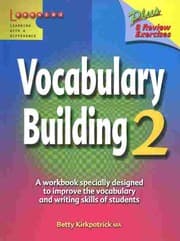 Tapa de Vocabulary building