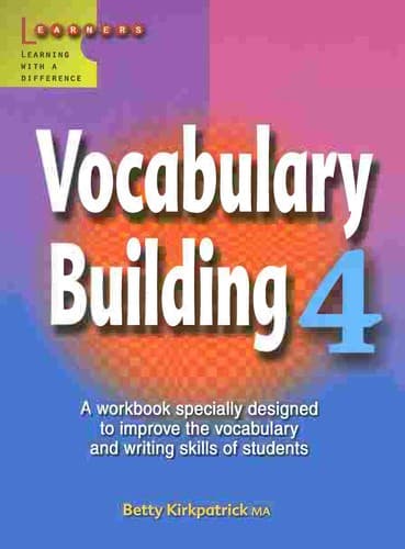 Tapa de Vocabulary building