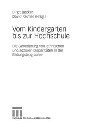 Tapa de Vom Kindergarten bis zur Hochschule