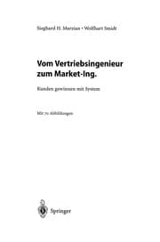Tapa de Vom Vertriebsingenieur zum Market-Ing
