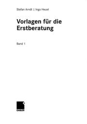 Tapa de Vorlagen fu r die Erstberatung