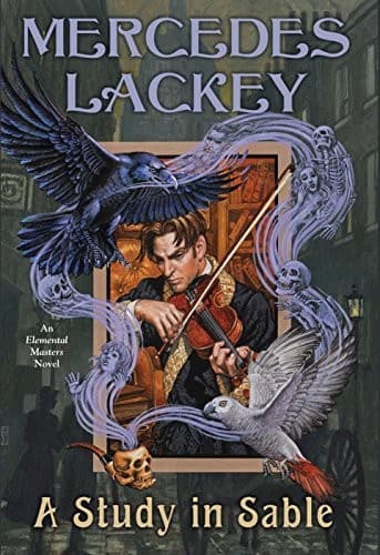 Tapa de A Study in Sable (Elemental Masters Book 11)