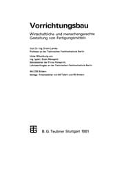 Tapa de Vorrichtungsbau