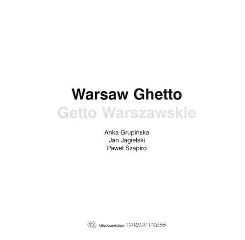 Tapa de Warsaw Ghetto =