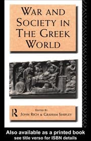 Tapa de War and society in the Greek world