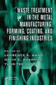 Tapa de Waste treatment in the metal manufacturing, forming, coating, and finishing industries