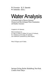 Tapa de Water Analysis