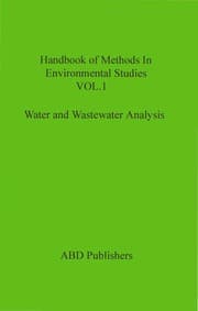 Tapa de Water and wastewater analysis