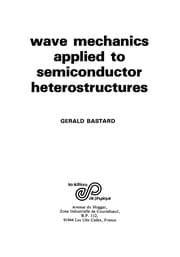 Tapa de Wave mechanics applied to semiconductor heterostructures