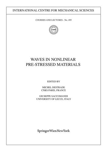 Tapa de Waves in nonlinear pre-stressed materials