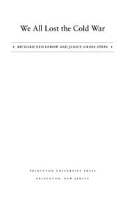 Tapa de We all lost the Cold War