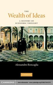 Tapa de WEALTH OF IDEAS: A HISTORY OF ECONOMIC THOUGHT