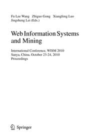Tapa de Web Information Systems and Mining
