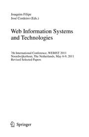 Tapa de Web Information Systems and Technologies