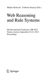 Tapa de Web Reasoning and Rule Systems