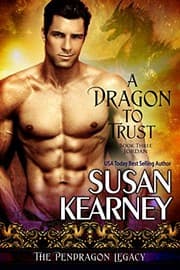Tapa de A Dragon to Trust: Jordan (The Pendragon Legacy Book 3)