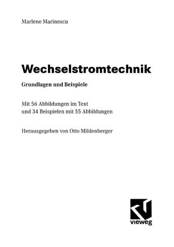 Tapa de Wechselstromtechnik