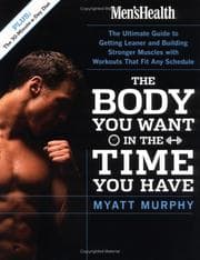 Tapa de Men's Health The Body You Want in the Time You Have