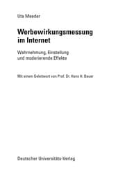 Tapa de Werbewirkungsmessung im Internet