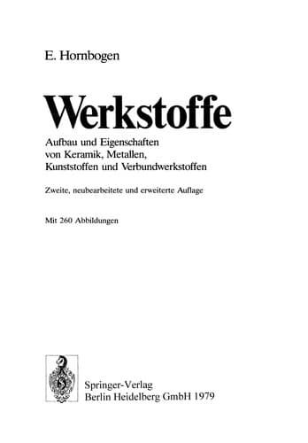 Tapa de Werkstoffe