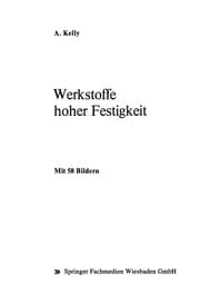 Tapa de Werkstoffe hoher Festigkeit