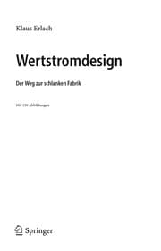 Tapa de Wertstromdesign
