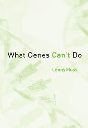 Tapa de What genes can't do