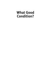Tapa de What good condition?