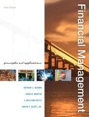 Tapa de Financial management