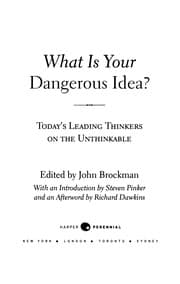 Tapa de What is your dangerous idea?