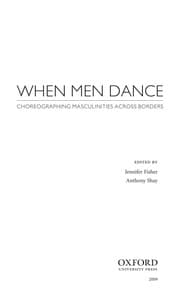 Tapa de When men dance
