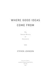 Tapa de Where Good Ideas Come From