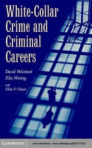 Tapa de White-collar crime and criminal career