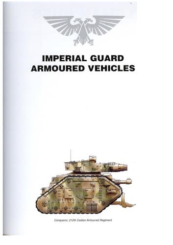 Tapa de Imperial Armour I