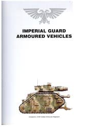 Tapa de Imperial Armour I