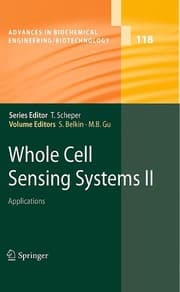 Tapa de Whole cell sensing systems
