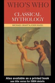 Tapa de Who's who in classical mythology