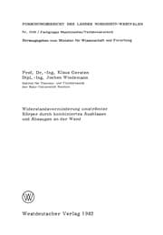 Tapa de Widerstandsverminderung umströmter Körper durch kombiniertes Ausblasen und Absaugen an der Wand