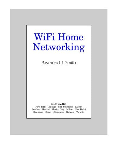 Tapa de Wi-Fi Home Networking