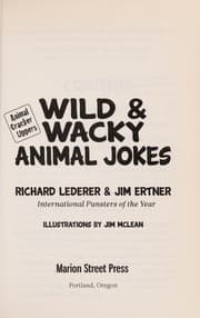 Tapa de Wild and wacky animal jokes